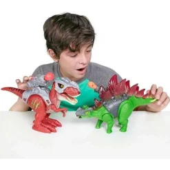ZURU Dino Wars T-Rex electrónico con movimiento y lanzador ㅤ