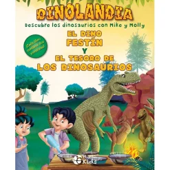 SPIN MASTER Dinolandia - El dino festín y el tesoro de los dinosaurios* Juguetes Educativos Y Libros