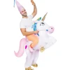Funidelia Disfraz a hombros de unicornio hinchable para adulto Talla única