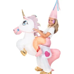 Funidelia Disfraz a hombros de unicornio hinchable para niños Talla única