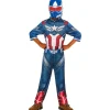 RUBIE'S Disfraz Capitán América Talla XL (11-13 años / 142-154cm)* Disfraces|Halloween