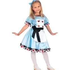 Funidelia Disfraz de Alicia Deluxe para niña 5-6 años* Disfraces|Halloween
