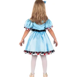 Funidelia Disfraz de Alicia Deluxe para niña 5-6 años* Disfraces|Halloween
