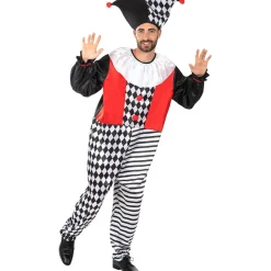 Funidelia Disfraz de arlequín para hombre XXL* Disfraces|Halloween