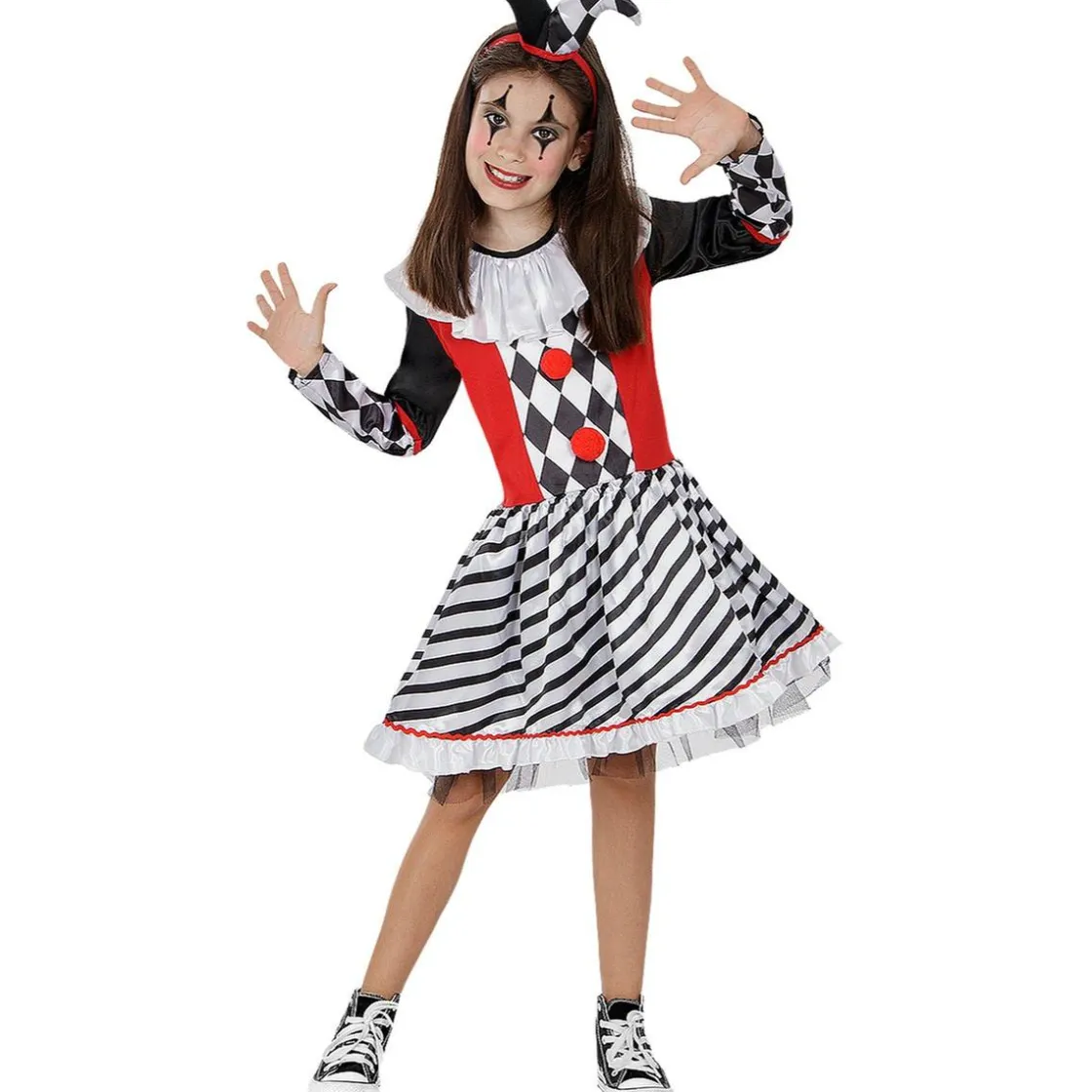 Funidelia Disfraz de Arlequín para niña 10-12 años