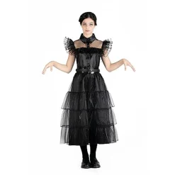 TOYS "R" US Disfraz de baile Rave'N Dance estilo Wednesday Addams, color negro, talla S ㅤ* Disfraces|Halloween