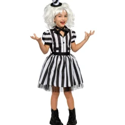 Funidelia Disfraz de Beetlejuice niña 7-9 años