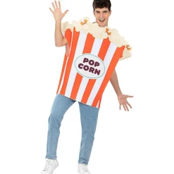 Funidelia Disfraz de bolsa de palomitas para adulto Talla única