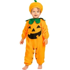 Funidelia Disfraz de Calabaza para Bebé (69-80 cm)* Disfraces|Halloween