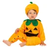 Funidelia Disfraz de Calabaza para Bebé (50-68 cm)* Disfraces|Halloween