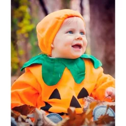 Funidelia Disfraz de Calabaza para Bebé (50-68 cm)* Disfraces|Halloween