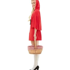 Funidelia Disfraz de caperucita roja para mujer S* Disfraces|Halloween