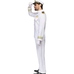 Funidelia Disfraz de capitán de la marina para hombre XL