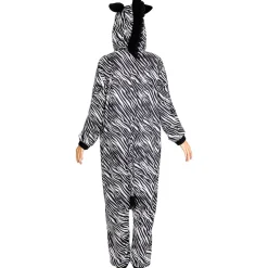 Funidelia Disfraz de cebra onesie adulto L-XL* Halloween|Disfraces