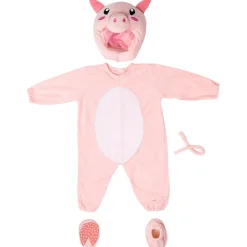 Funidelia Disfraz de cerdo para bebé 0-6 meses