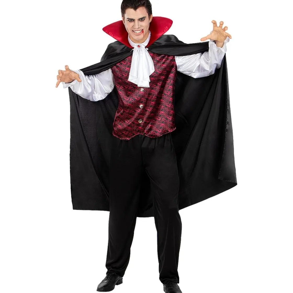 Funidelia Disfraz de Conde Drácula hombre L* Disfraces|Halloween