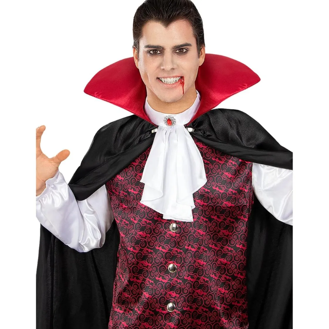 Funidelia Disfraz de Conde Drácula hombre L* Disfraces|Halloween