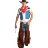 Funidelia Disfraz de cowboy para hombre M-L