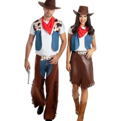Funidelia Disfraz de cowboy para hombre M-L