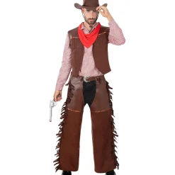 Funidelia Disfraz de cowboy pistolero hombre L-XL* Disfraces|Halloween