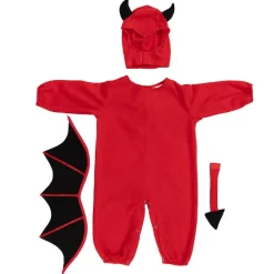 Funidelia Disfraz de Diablo para bebé (6-12 meses)* Disfraces|Halloween