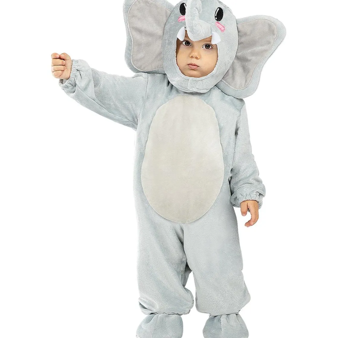 Funidelia Disfraz de elefante para bebé 0-6 meses* Halloween|Disfraces