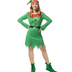 Funidelia Disfraz de elfa duende mujer XL* Disfraces|Halloween