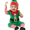 Funidelia Disfraz de elfo navideño bebé 6-12 meses