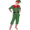 Funidelia Disfraz de elfo navideño niño 10-12 años* Disfraces|Halloween