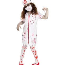 Funidelia Disfraz de enfermera zombie niña 3-4 años