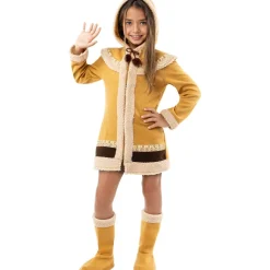 Funidelia Disfraz de esquimal para niña 5-6 años