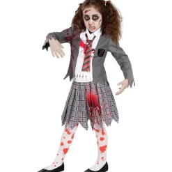 Funidelia Disfraz de estudiante zombie niña 5-6 años