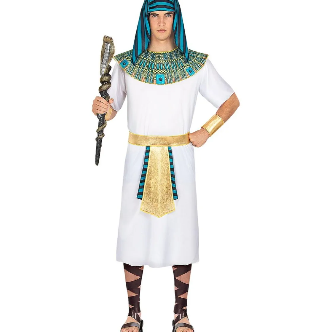 Funidelia Disfraz de Faraón para hombre XXL