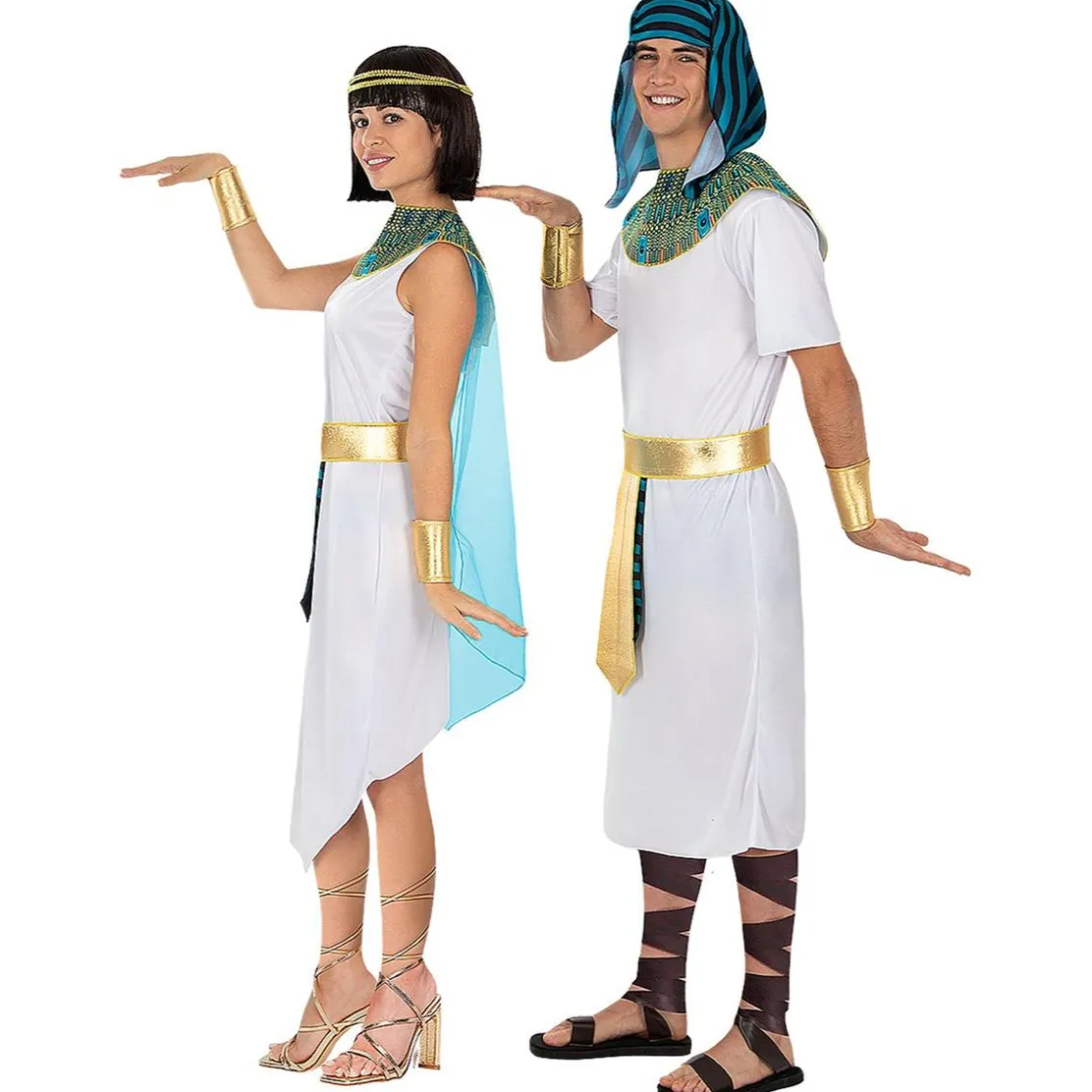 Funidelia Disfraz de Faraón para hombre XXL