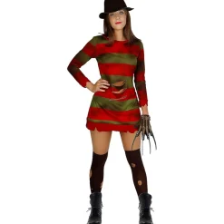 Funidelia Disfraz de Freddy Krueger mujer XL Pesadilla en Elm Street* Halloween|Disfraces