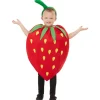Funidelia Disfraz de fresa para niños 5-8 años* Disfraces|Halloween