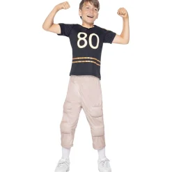 Funidelia Disfraz de fútbol americano musculoso para niño 5-6 años* Halloween|Disfraces