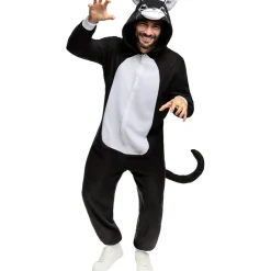 Funidelia Disfraz de gato onesie para adulto S-M