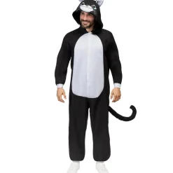 Funidelia Disfraz de gato onesie para adulto S-M