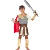 Funidelia Disfraz de gladiador para niños 10-12 años* Disfraces|Halloween