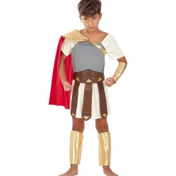Funidelia Disfraz de gladiador para niños 10-12 años* Disfraces|Halloween