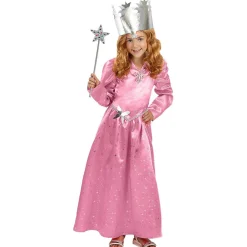 Funidelia Disfraz de Glinda Bruja Buena para Niña - El Mago de Oz 5-6 años* Disfraces|Halloween