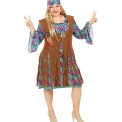 Funidelia Disfraz de hippie para mujer L* Halloween|Disfraces