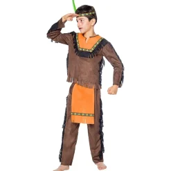 Funidelia Disfraz de Indio Deluxe para niño 5-6 años* Halloween|Disfraces