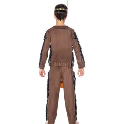 Funidelia Disfraz de Indio Deluxe para niño 5-6 años* Halloween|Disfraces