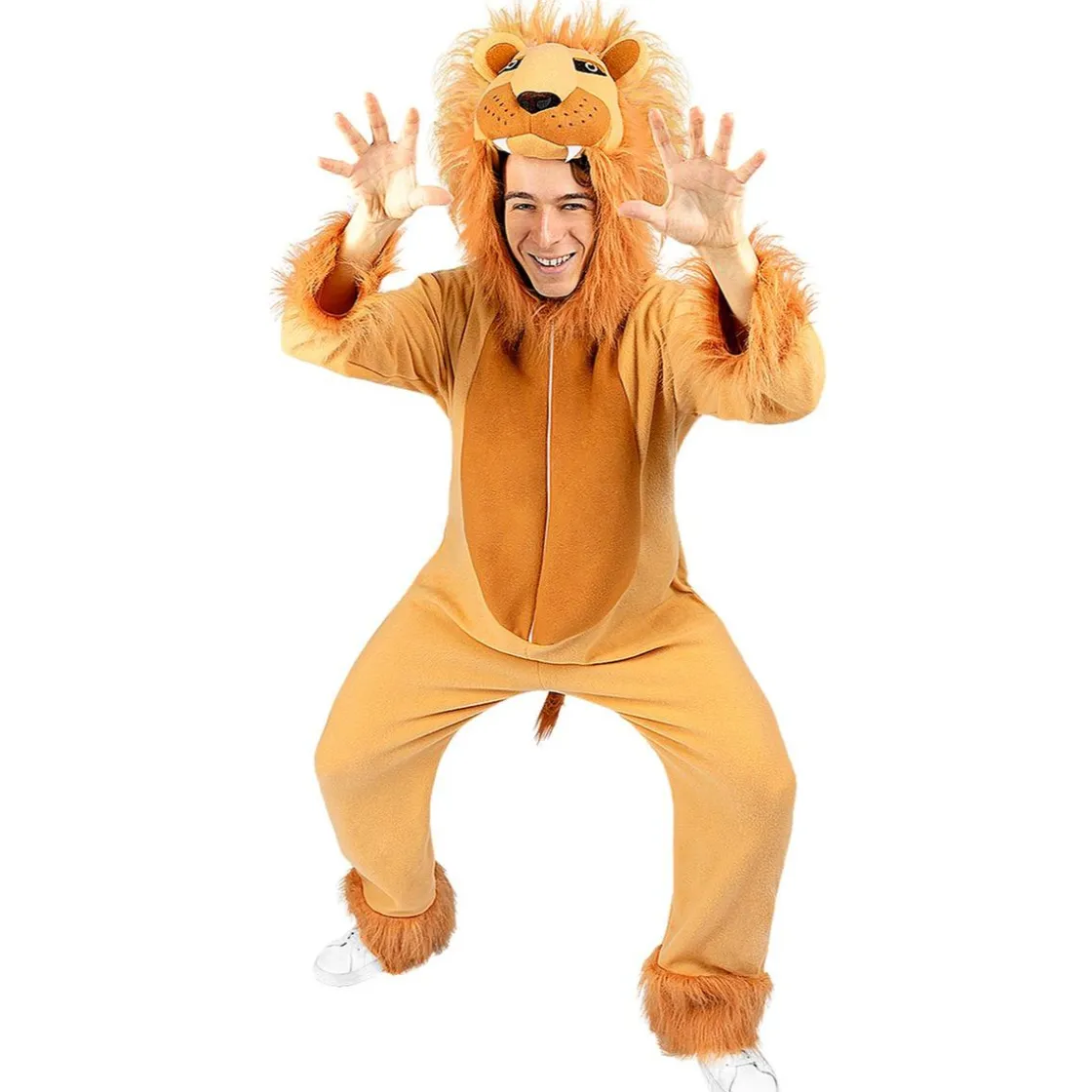 Funidelia Disfraz de león para adulto XL* Disfraces|Halloween