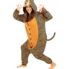Funidelia Disfraz de leopardo onesie para adulto L-XL* Halloween|Disfraces