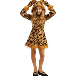 Funidelia Disfraz de leopardo para niña 5-6 años* Halloween|Disfraces