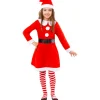Funidelia Disfraz de Mamá Noel niña 10-12 años