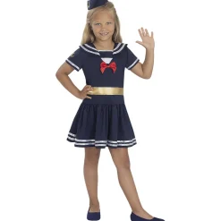 Funidelia Disfraz de marinera para niña 10-12 años